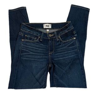 EUC Paige Verdugo Crop Denim Jeans in size 24